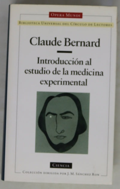 Introducción al estudio de la medicina experimental
