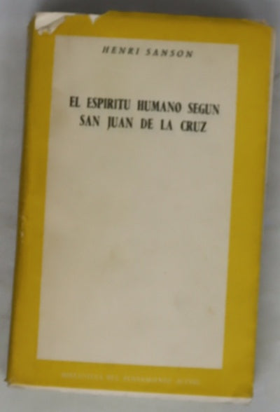 El espíritu humano según San Juan de la Cruz