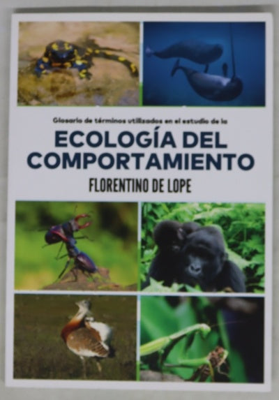 Glosario de términos utilizados en el estudio de la ecología del comportamiento