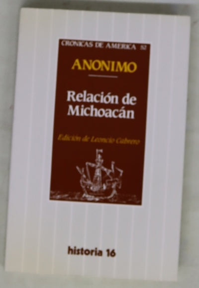 Relación de Michoacán