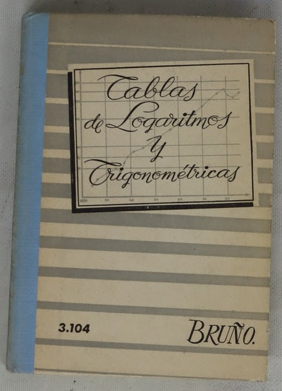 Tablas de logaritmos con 6 decimales desde 1 hasta 22,00