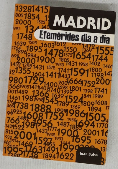 Madrid efemérides día a día