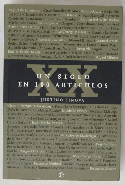Un siglo en 100 artículos