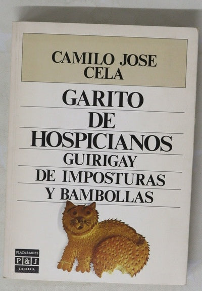 Garito de hospicianos guirigay de imposturas y bambollas