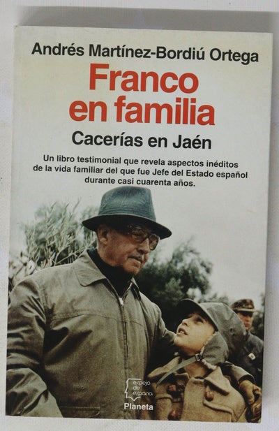 Franco en familia cacerías en Jaén