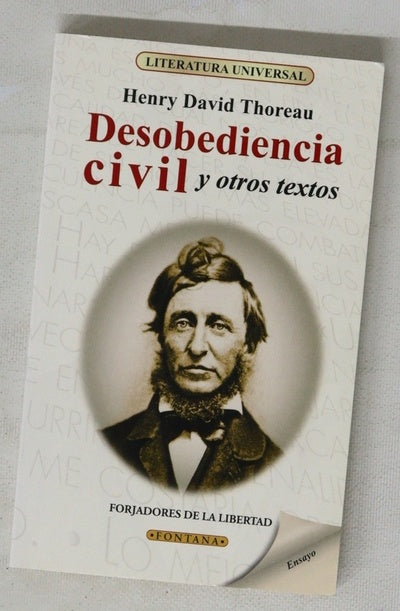 Desobediencia civil y otros textos
