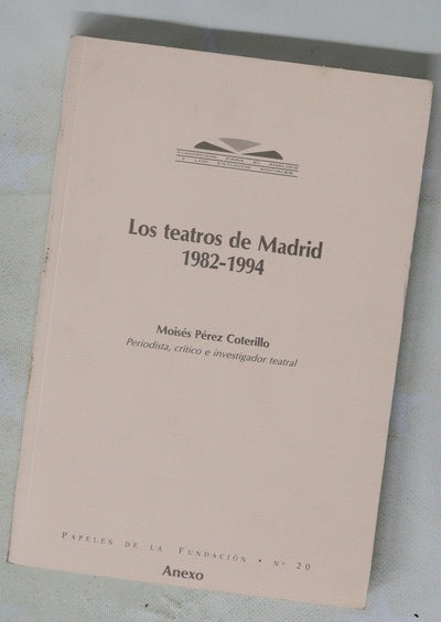 Los teatros de Madrid, 1982-1994