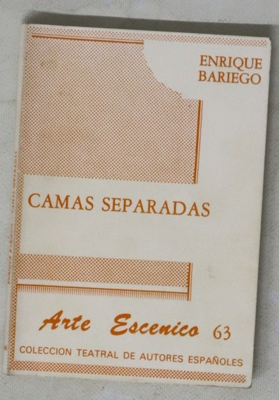 Camas separadas comedia en dos actos
