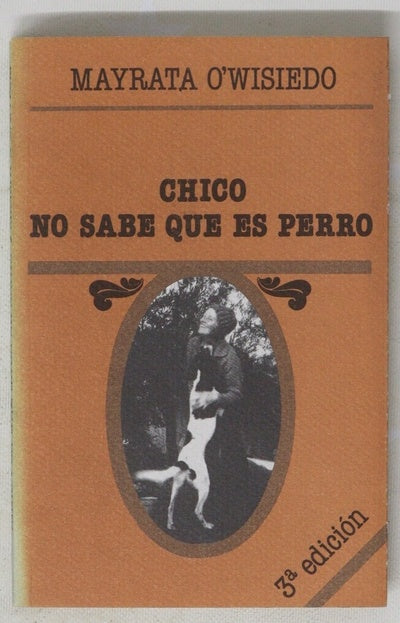 Chico no sabe que es perro