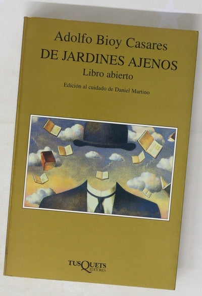De jardines ajenos libro abierto