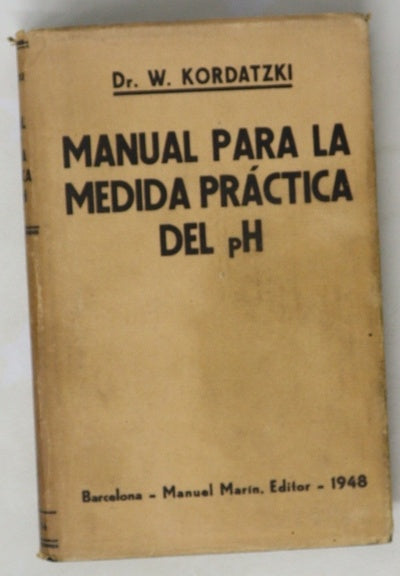 Manual para la medida práctica del pH