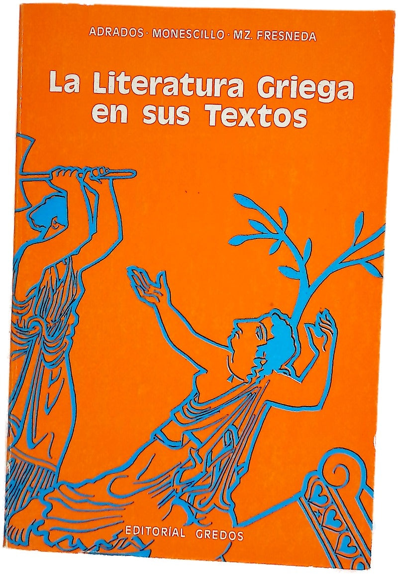 La literatura griega en sus textos