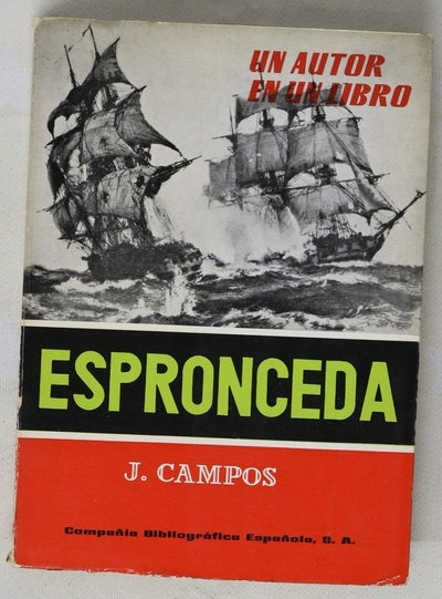 Un autor es un libro. Espronceda estudio y antología