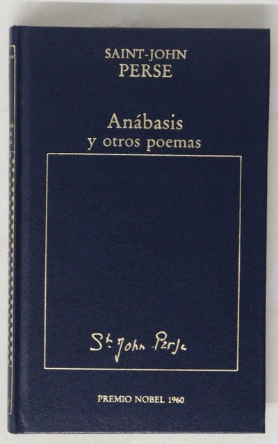 Anábasis y otros poemas