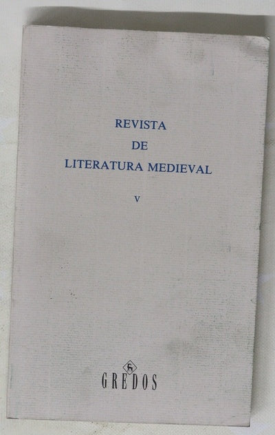Revista de literatura medieval V