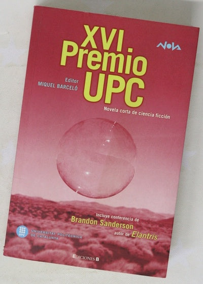 XVI Premio UPC novela corta de ciencia ficción
