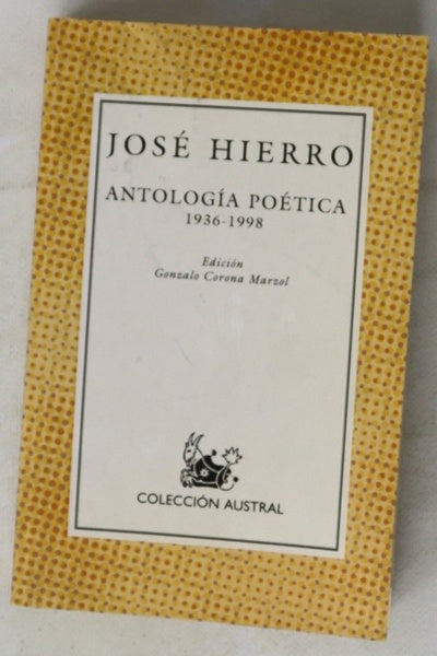 Antología poética 1936-1998