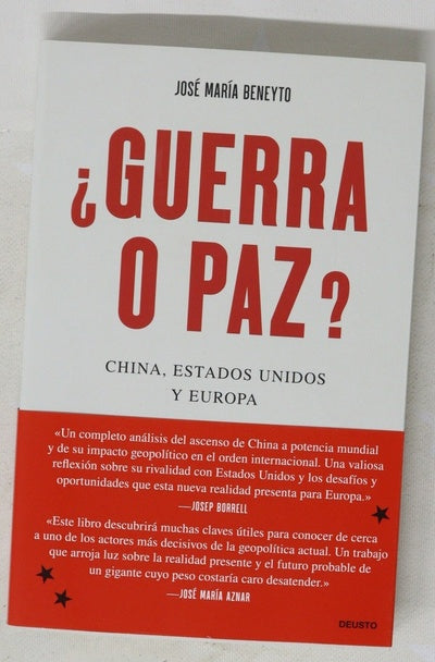 ¿Guerra o paz?
