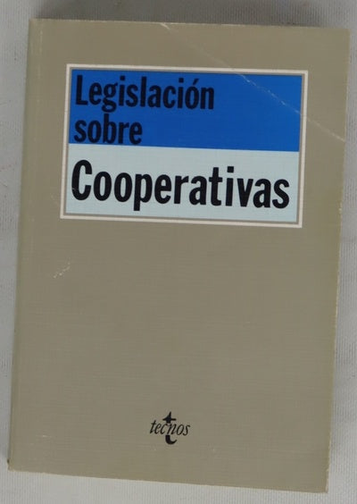 Legislación sobre cooperativas