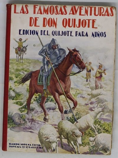 Las famosas aventuras de Don Quijote (Edición para niños)