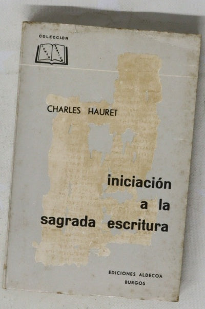 Iniciación a la Sagrada Escritura