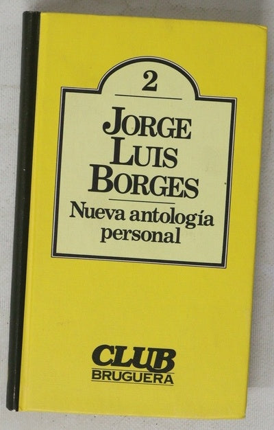 Nueva antologia personal