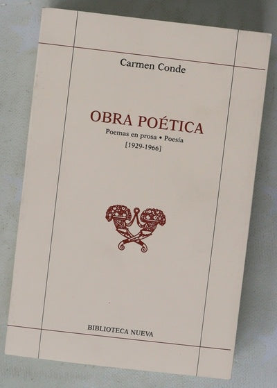 Obra poética de Carmen Conde (1929-1966)