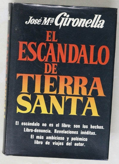 El escándalo de Tierra Santa