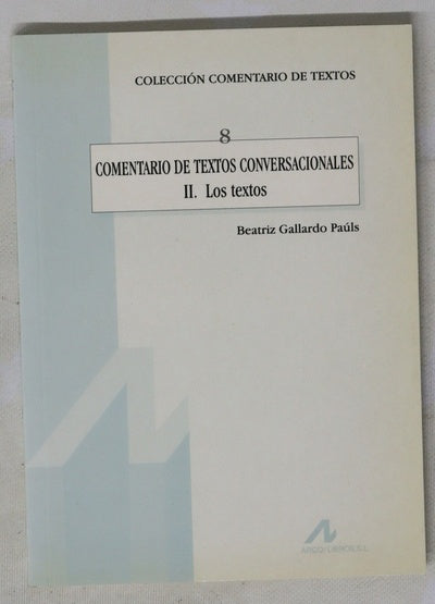 Comentarios de textos conversacionales