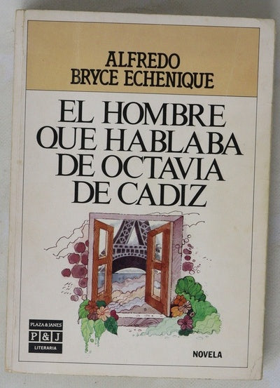 El hombre que hablaba de Octavia de Cádiz cuaderno de navegación en un sillón Voltaire