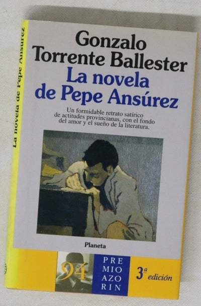La novela de Pepe Ansúrez
