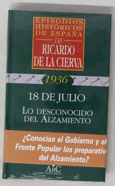 18 de julio lo desconocido del alzamiento