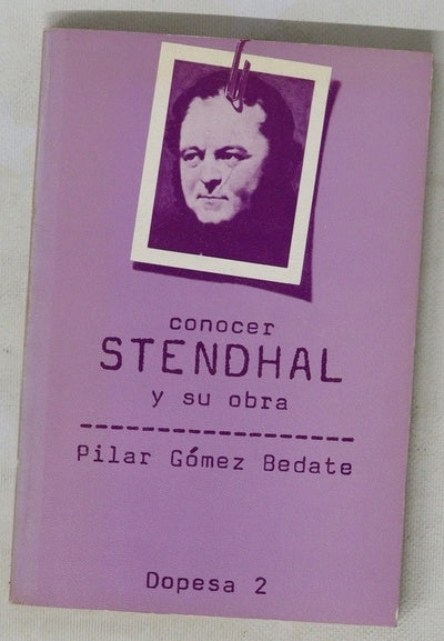 Conocer Stendhal y su obra