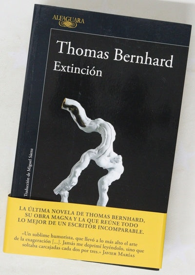 Extinción : un desmoronamiento