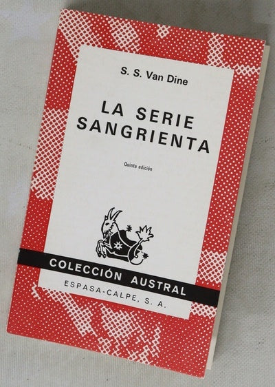 La serie sangrienta Philo Vance, experto en crímenes