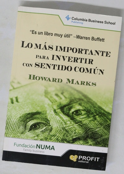 Lo más importante para invertir con sentido común