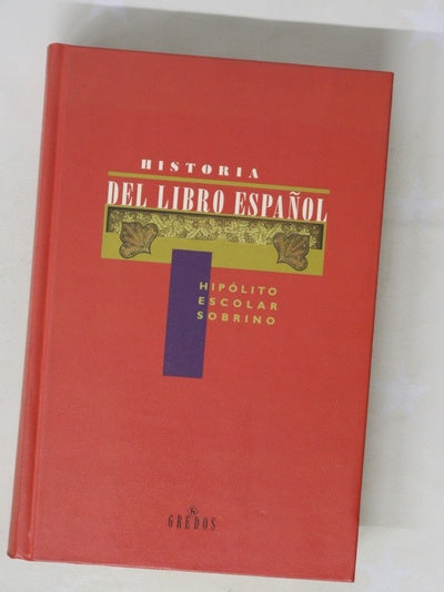 Historia del libro español