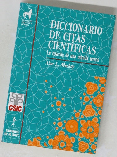 Diccionario de citas científicas la cosecha de una mirada serena