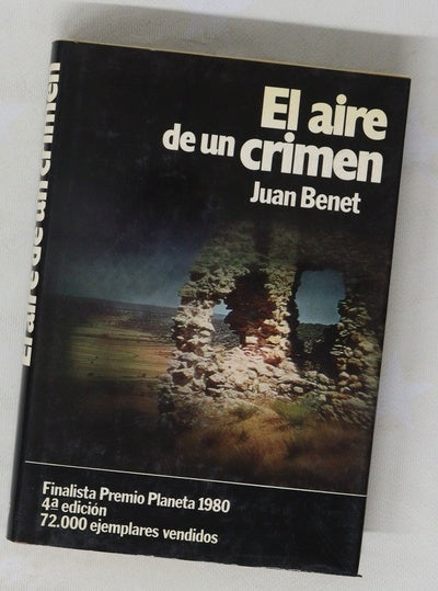El aire de un crimen novela