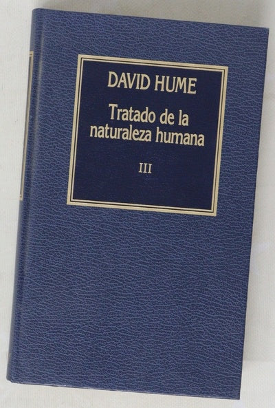 Tratado de la naturaleza humana III