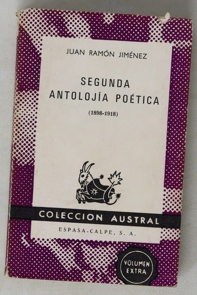 Segunda antolojía poética (1898-1918)