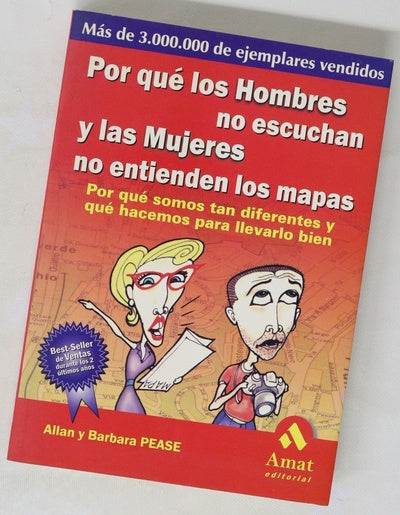Por qué los hombres no escuchan y las mujeres no entienden los mapas