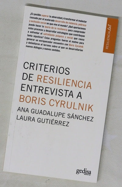 Criterios de resiliencia entrevista a Boris Cyrulnik