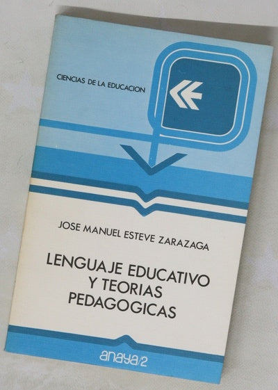 Lenguaje educativo y teorias pedagógicas