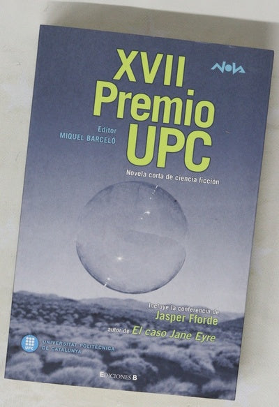 XVII Premio UPC novela corta de ciencia ficción