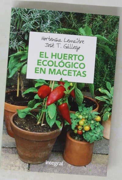 El huerto ecológico en macetas
