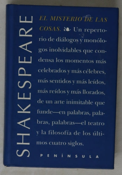 El misterio de las cosas