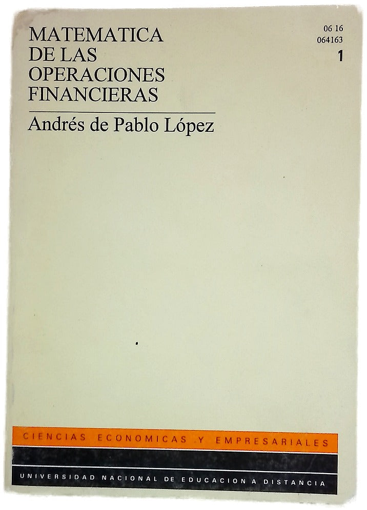 Matemática de las operaciones financieras