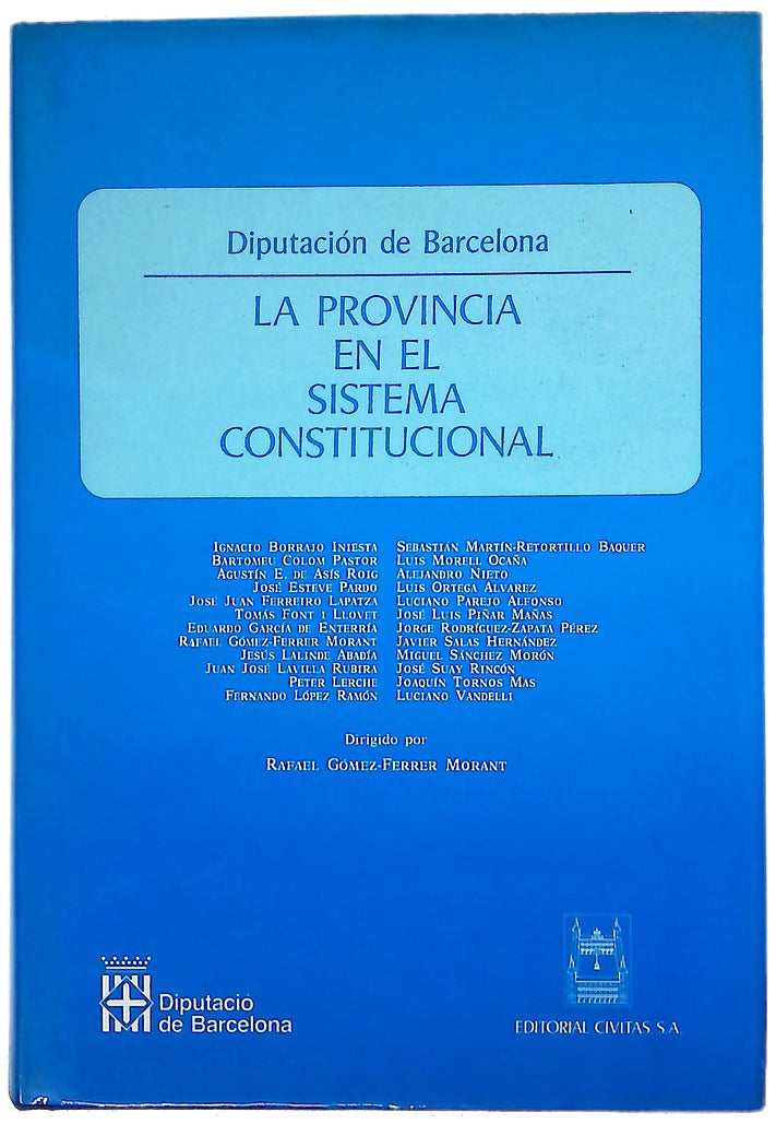 La provincia en el sistema constitucional