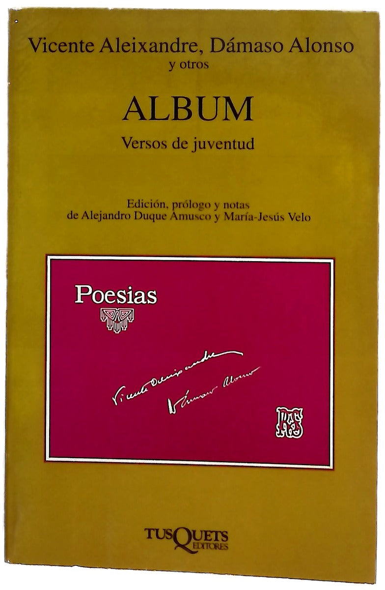 Álbum versos de juventud